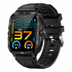 KT71 3ATM Waterproof Outdoor Sports Watch 1.96-inch Screen Bluetooth-compatible Call Smart Bracelet (APP: DaFit)