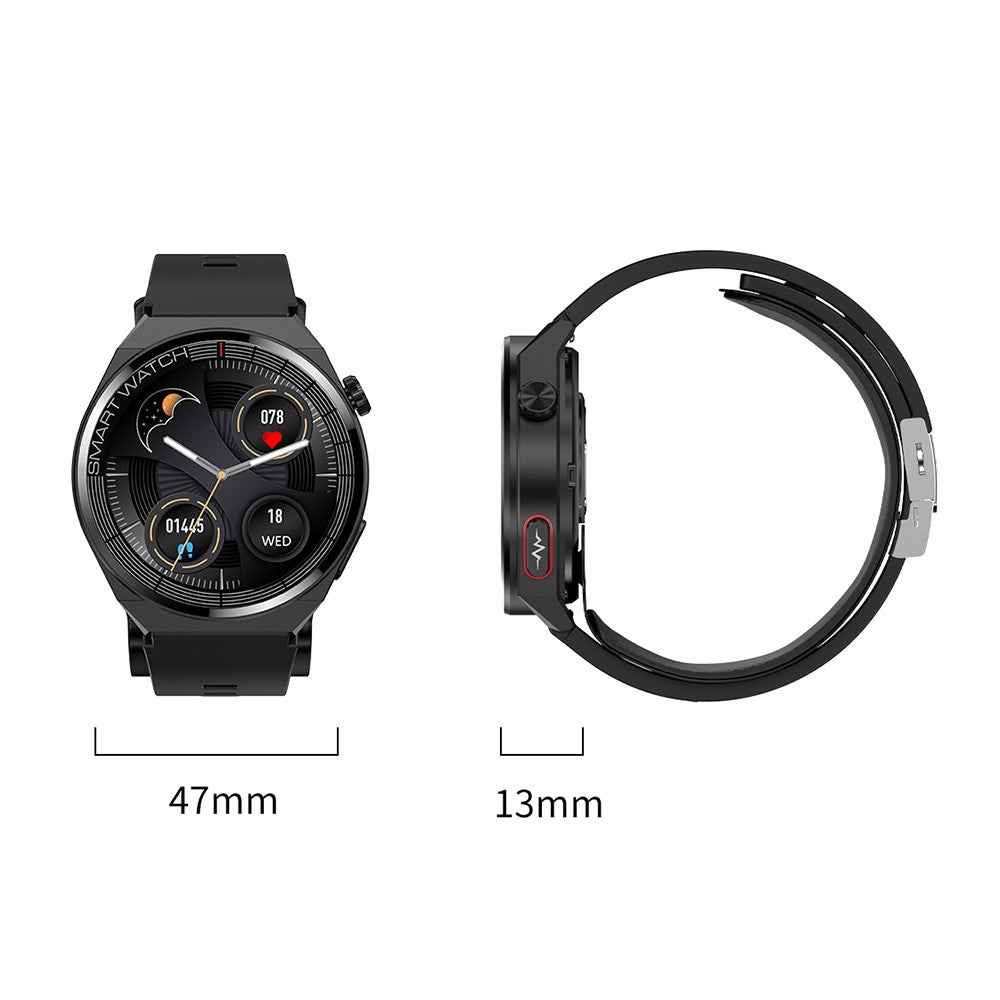TK62 1,42-tommer sundheds-smartwatch med præcis blodtryks- og EKG-overvågning