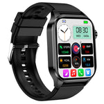 ET580 2,04" AMOLED-skærm, EKG-sundhedsovervågning, Smartwatch, Silikonerem