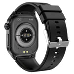 ET580 2,04" AMOLED-skærm, EKG-sundhedsovervågning, Smartwatch, Silikonerem