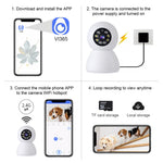 A14 Snowman WiFi HD Camera Night Vision Home Security Baby Monitoring Camera