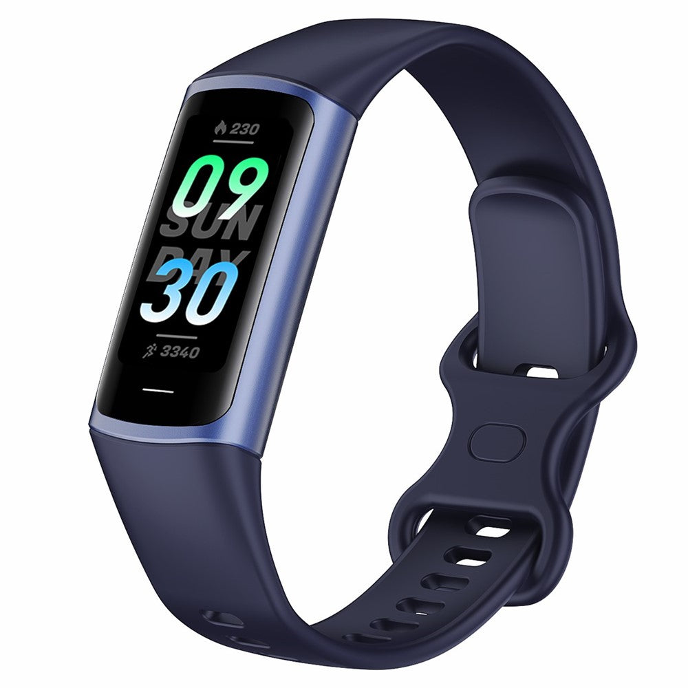 C68 1,1" tyndt fitnessarmbåndsur med pulsmåling og sundhedsovervågning