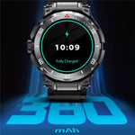GT100pro 2-i-1-smartur med 1,46-tommers sundhedsmonitor, TWS, Bluetooth-kompatible høretelefoner