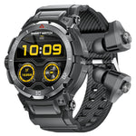 GT100pro 2-i-1-smartur med 1,46-tommers sundhedsmonitor, TWS, Bluetooth-kompatible høretelefoner