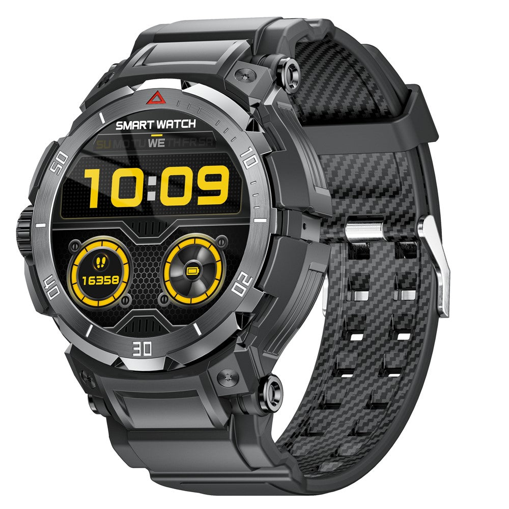 GT100pro 2-i-1-smartur med 1,46-tommers sundhedsmonitor, TWS, Bluetooth-kompatible høretelefoner