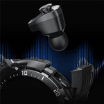 GT100pro 2-i-1-smartur med 1,46-tommers sundhedsmonitor, TWS, Bluetooth-kompatible høretelefoner