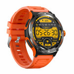 KT76 3ATM Waterproof Health Monitor 1.53-inch Bluetooth-compatible Smart Watch with Flashlight