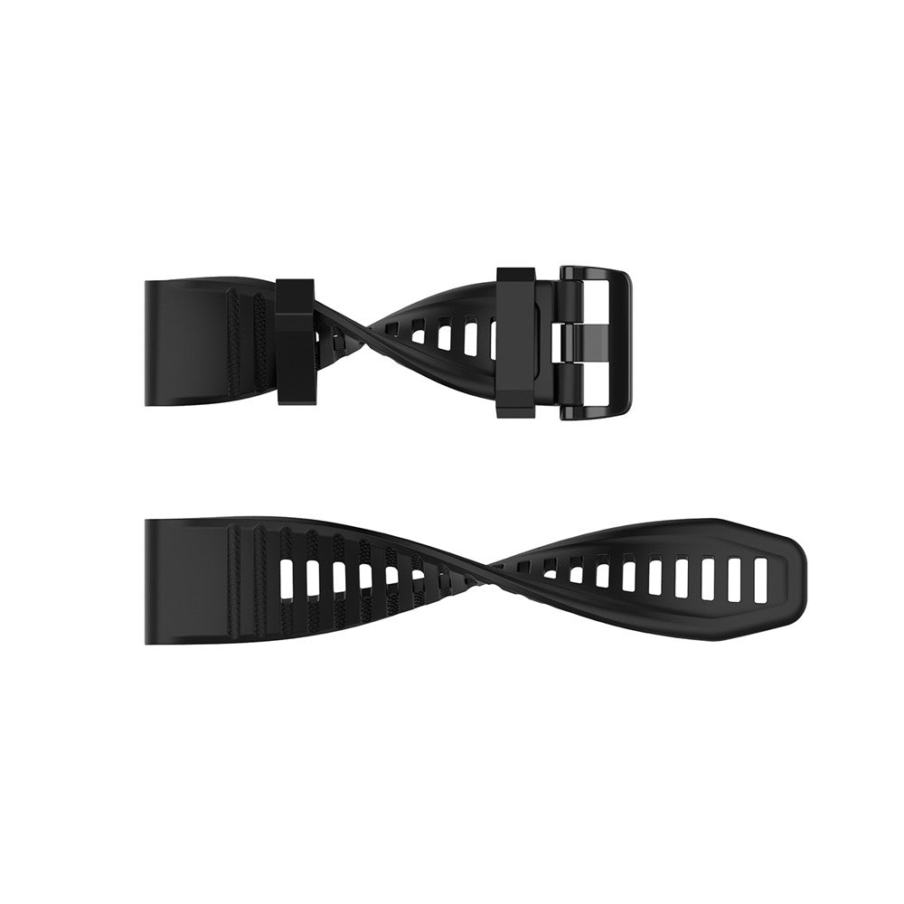 Rubber Smart Watch Band Replacement Strap [26mm Width] for Garmin Fenix 7X/Fenix 6x/5x