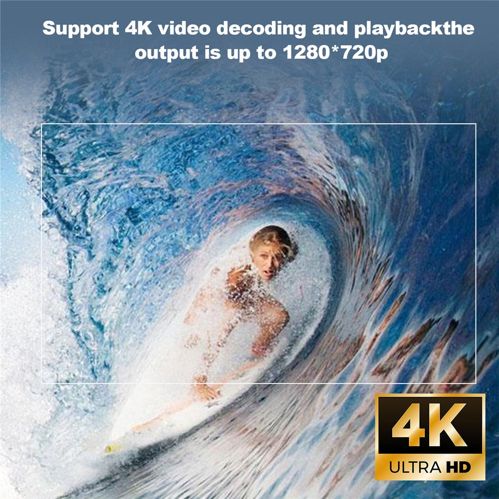P30 Mini Projector Android 11 WiFi 6 4K 1080P Bluetooth-Compatible 5.0 Home Cinema Projector