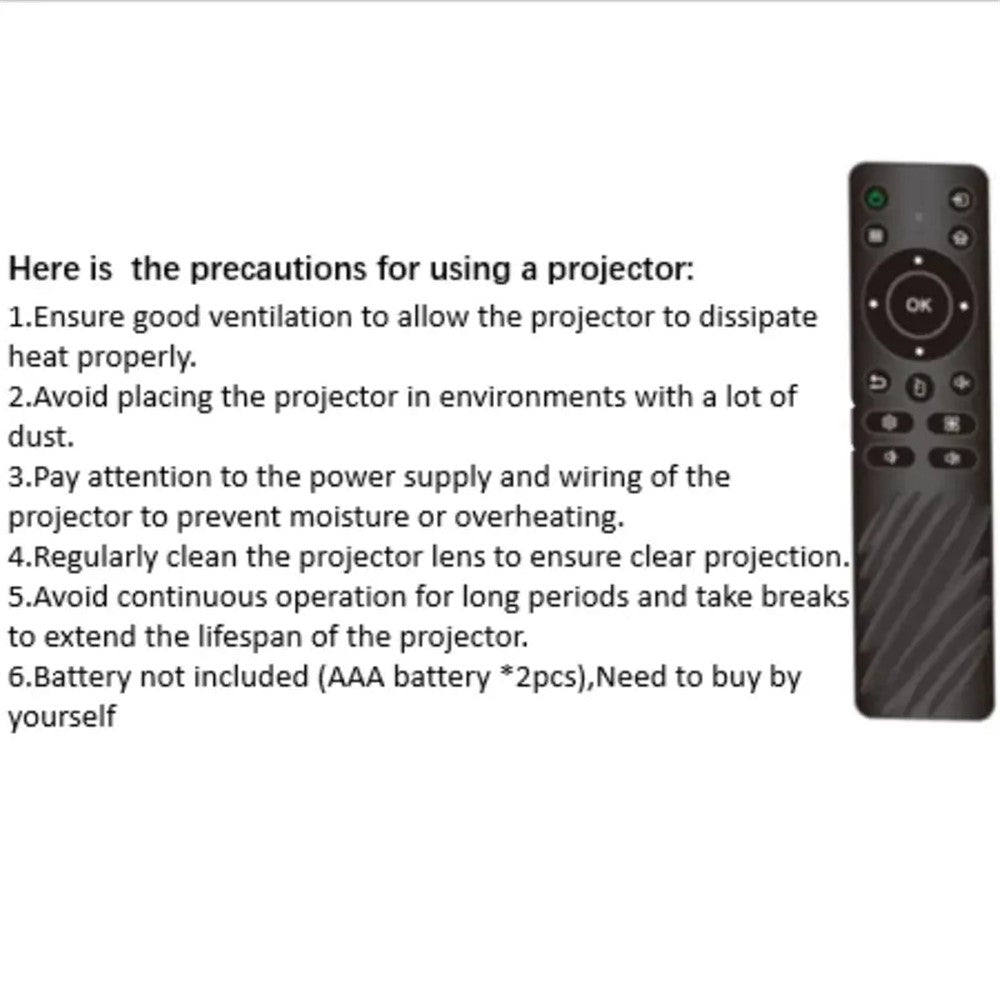 P30 Mini Projector Android 11 WiFi 6 4K 1080P Bluetooth-Compatible 5.0 Home Cinema Projector