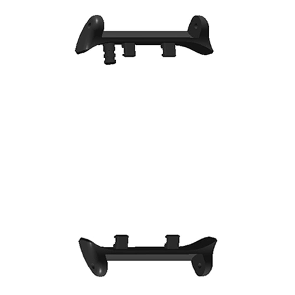 1 Pair For Huawei Watch D2 Watchband Connectors 20mm Inner Diameter Metal Adapters (Bypass Air Pressure Detection Alert)