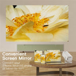 S40 Ultra Portable Projector Android Gaming Projector LED 1024x600P 120 ANSI Lumens 30-100 Inch Screen