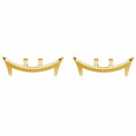 1 Pair For vivo Watch 5  /  iQOO Watch 5 Metal Watch Band Connectors 20mm Inner Diameter