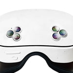 1 Pair For Meta Quest 3S Lens Protector Tempered Glass Alloy Anti-Explosion VR Headset Lens Film