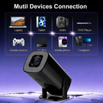 U1 4K Projector with Retro Gaming Console Allwinner H723 Android 14 200 Lumens 36000+ Games Screen Projection Device for Home Theater