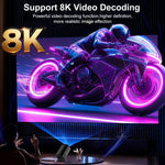 U1 4K Projector with Retro Gaming Console Allwinner H723 Android 14 200 Lumens 36000+ Games Screen Projection Device for Home Theater