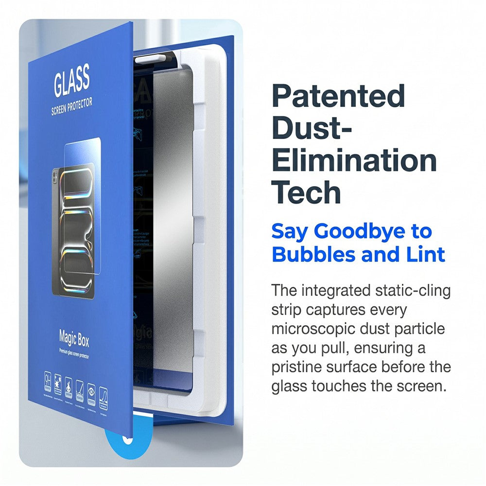 For Nintendo Switch 2 Screen Protector Ultra Clear Tempered Glass Film with Dust-Free Installation Tool