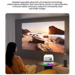 Y8S PRO X3 Smart Projector 720P HD 180 ANSI Mini Portable WiFi Bluetooth-compatible Home Theater System
