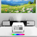 Y8S PRO X3 Smart Projector 720P HD 180 ANSI Mini Portable WiFi Bluetooth-compatible Home Theater System