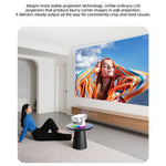 Y8S PRO X3 Smart Projector 720P HD 180 ANSI Mini Portable WiFi Bluetooth-compatible Home Theater System