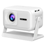 MX10 Miniprojektor 4K 1080P 400 ANSI Lumen Bluetooth-kompatibel WiFi 6 Elektrisk Autofokus Bærbar Projektor til Hjemmebiograf