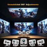 TP300 NTV 1080P Projektor Android 13 Amlogic T950D4 Chip Netflix-kompatibel WiFi6 til hjemmebiograf