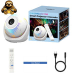 V6 Smart Projector 8K Decoding 200 ANSI Lumens 180° Rotation Android 14 Wi-Fi 6 Karaoke for Home Theater