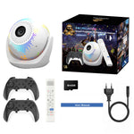 U6 Portable Smart Projector H723 200 ANSI Lumens 8K Decoding Android 14 Home Theater Projector for Family Entertainment Gaming