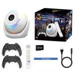 U6 Portable Smart Projector H723 200 ANSI Lumens 8K Decoding Android 14 Home Theater Projector for Family Entertainment Gaming