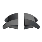 1 Pair Wristband Stainless Steel Connector Buckle Watch Strap Adapter for Fitbit Charge 3/4