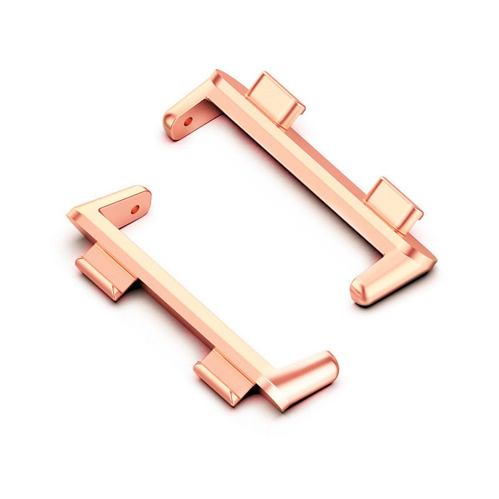 1 par 20mm rustfri stål urrem-forbinder urremadapter erstatning til Oppo Watch 2 42mm