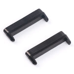 1Pair For Fitbit Versa 4 / Sense 2 Metal Watch Strap Adapter Watch Band Connector Kit