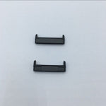 1Pair For Fitbit Versa 4 / Sense 2 Metal Watch Strap Adapter Watch Band Connector Kit