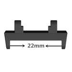 1 Pair Watch Band Connectors for Huami Amazfit Active Edge (A2212) 22mm Adapter Replacement
