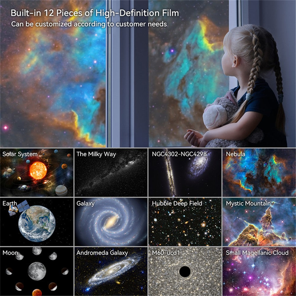 4K Galaxy Planetarium Projector (12 Discs)