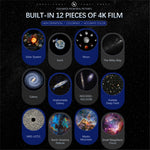4K Galaxy Planetarium Projector (12 Discs)
