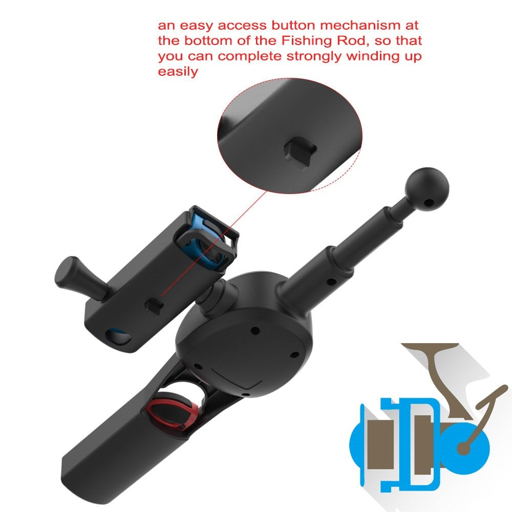 JYS-NS192 Fishing Rod for Nintendo Switch Control Fishing Game