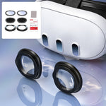 STARTRC GAMES For Meta Quest 3 VR Glasses Anti-Scratch Ring Lens + Protective Cover Set (Non-Prescription Lens)