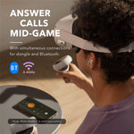SOUNDCORE VR P10 TWS Bluetooth-kompatible høretelefoner, VR E-sport Gaming Trådløst Headset med Ultralav Forsinkelse