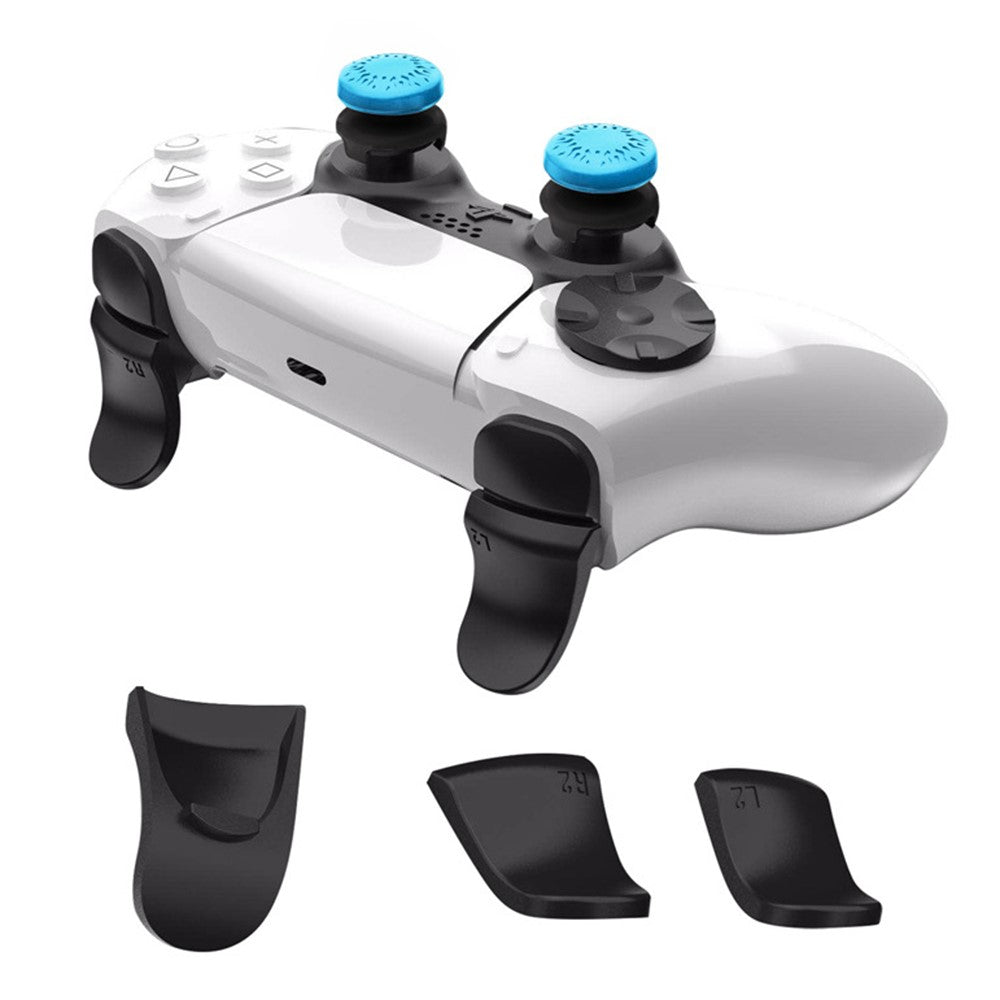 HONSON PS5309 For Sony PS5 / PS5 Slim Game Controller L2 R2 Button Extension Joystick Grip Riser Cap