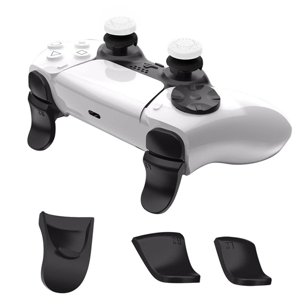 HONSON PS5309 For Sony PS5 / PS5 Slim Game Controller L2 R2 Button Extension Joystick Grip Riser Cap