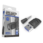 HONSON HS-PS5101 Til Sony PS5 / PS4 / PC til hovedtelefon Bluetooth-kompatibel USB 3.5mm lydsender trådløs modtager