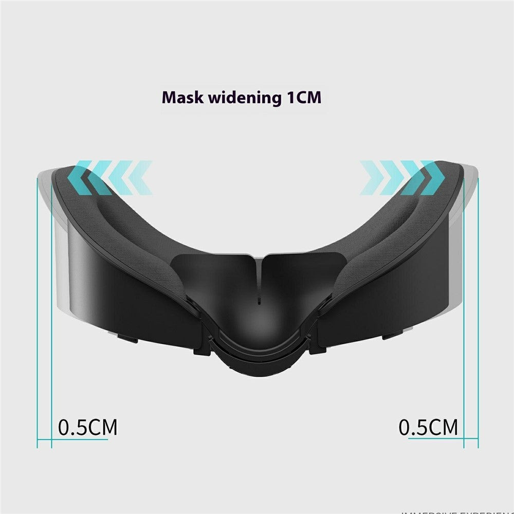 WOLMTT Til Meta Quest 3 Justerbar Ansigtsmaske VR-tilbehør