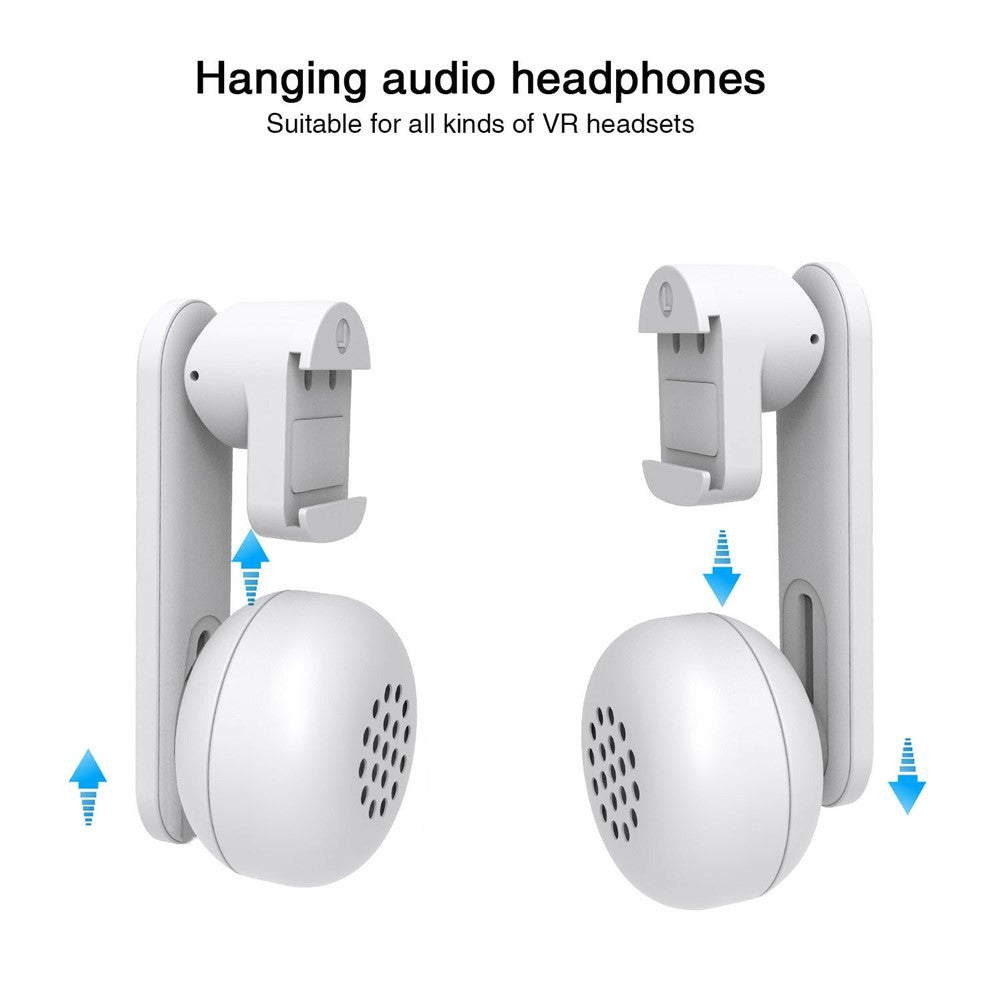 Kablede høretelefoner til Meta Quest 2 / 3 VR-headsettilbehør 3,5 mm hovedtelefoner med strækbar klips
