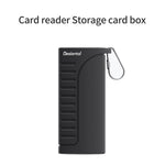 DESIONTAL Multi-Function High Speed SD / TF Card Reader Portable Memory Card Storage Case