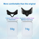 STARTRC GAMES For Meta Quest 3S VR Face Mask Leather  /  Lycra Foam Pad Breathable Face Cover