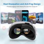 STARTRC GAMES For Meta Quest 3S VR Face Mask Leather  /  Lycra Foam Pad Breathable Face Cover