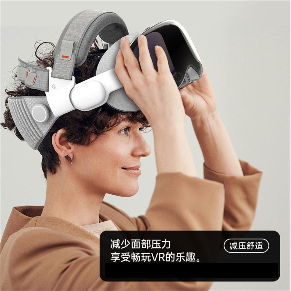 HIBLOKS Head Strap for Apple Vision Pro Headband Adjustable Pressure Relief Balance VR Accessory