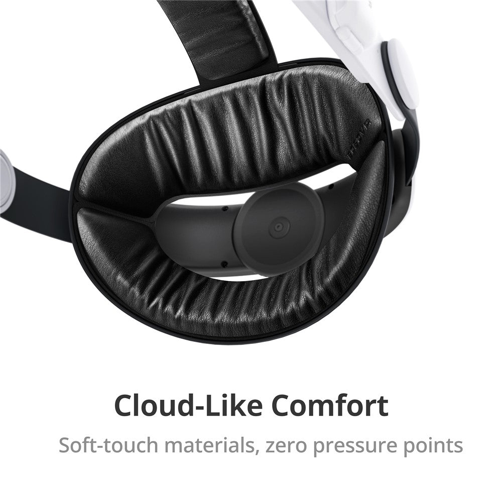 BOBOVR E3 til Meta Quest 3S / Quest 3 VR Headset Hovedstrop Ergonomisk Erstatningspandebånd