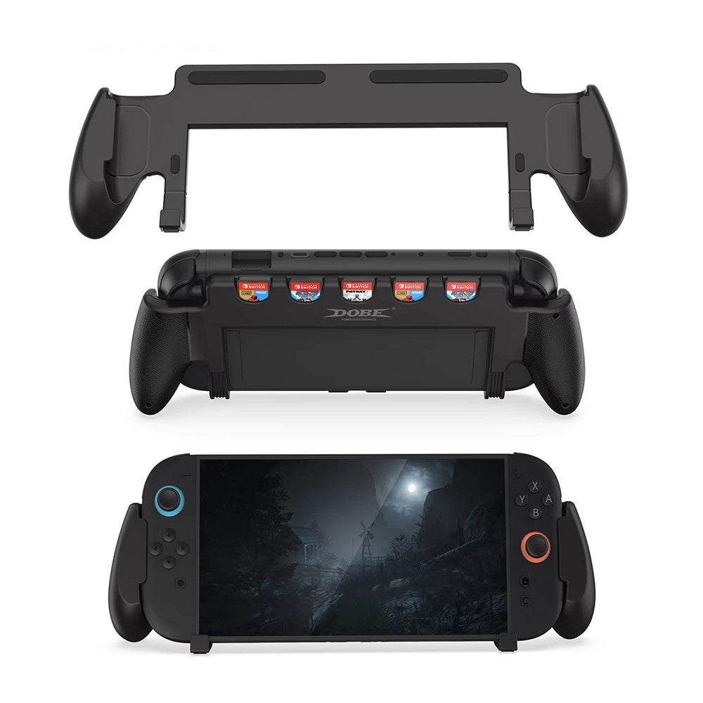 DOBE FOMIS ELECTRONICS TNS-3179 For Nintendo Switch 2 Game Console Integrated Grip Handle with Game Card Storage Slot